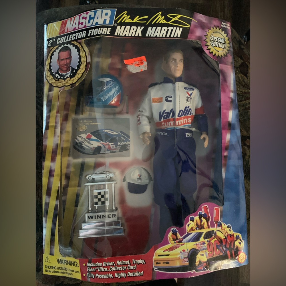 Mark Martin collector figure 12”. 1997.  $15